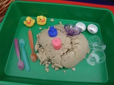 Чудо-песок для лепки вместе с детьми