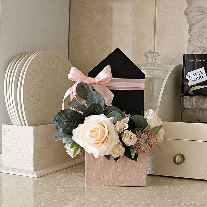 Цветочные корзины (ящики) из досок и не только: идеи