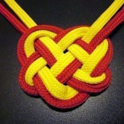 Как завязать кельтский узелок "сердце"