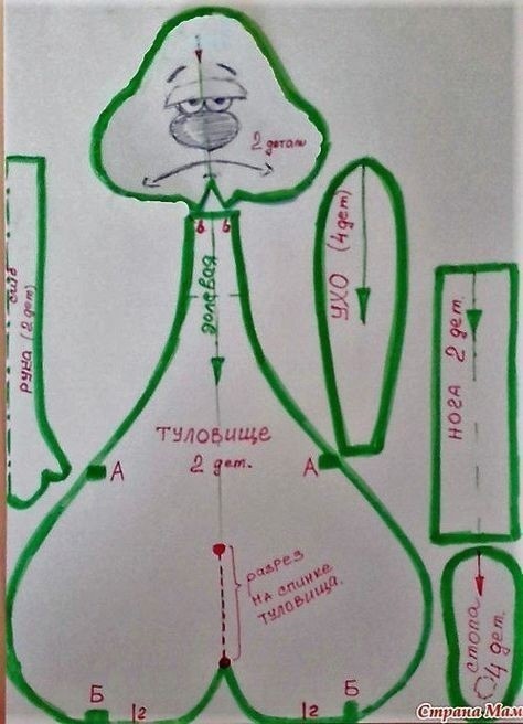 Шьём интерьерного зайца с характером
