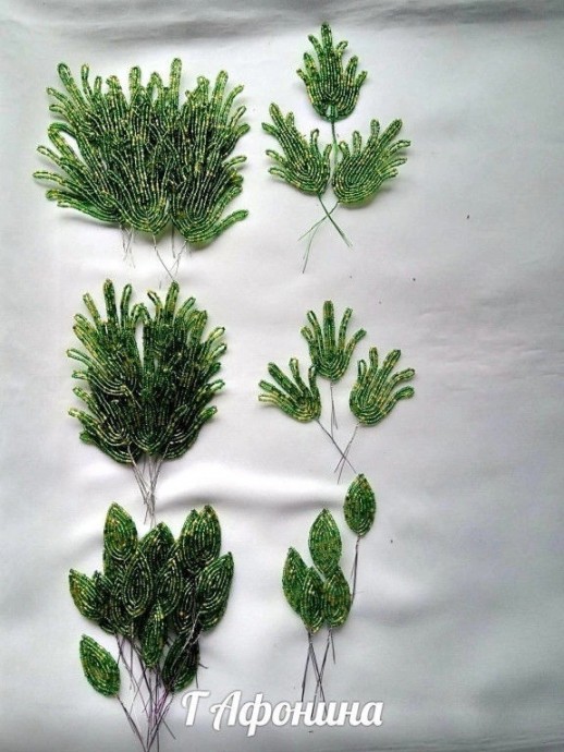 Анемоны из бисера и рубки Анемоны из бисера и рубки