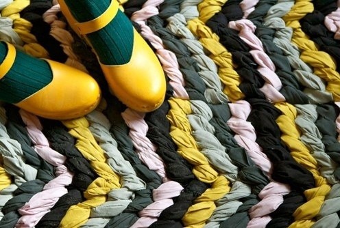 Коврик из узлов