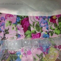 Идеально ровные складки при помощи вилки