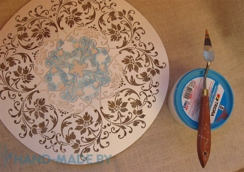 Мастер-класс по работе с рельефом