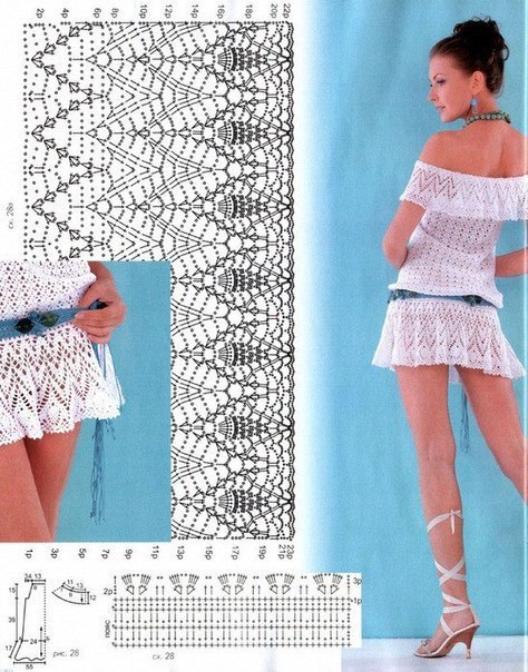 Невероятные вязаные платья