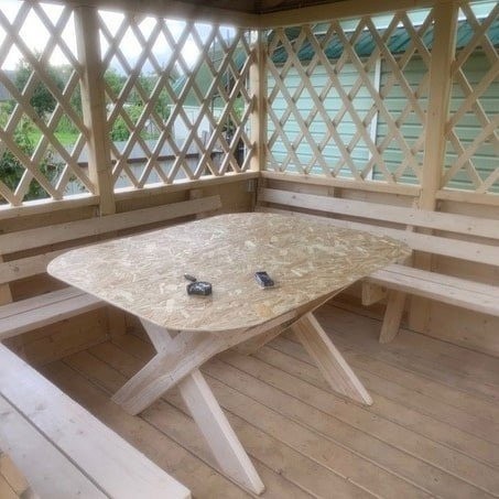 Шикарная беседка своими руками