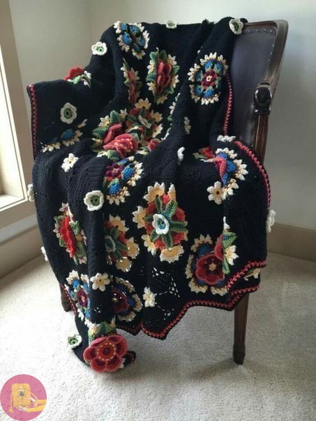 Сказочно красивый плед Сказочно красивый плед