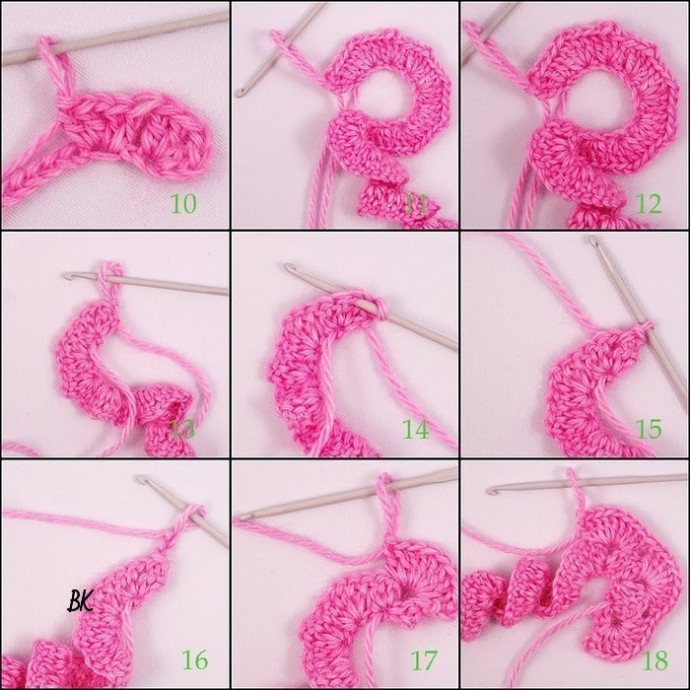 Восхитительные коврики из вязаных розочек