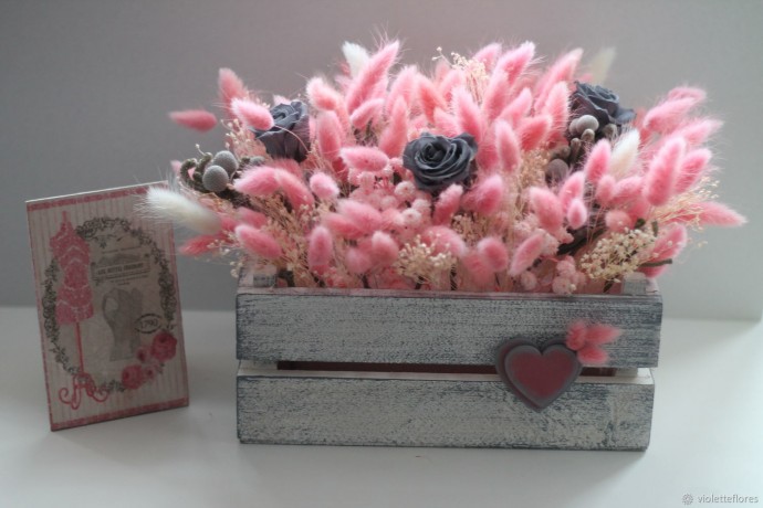 Цветочные корзины (ящики) из досок и не только: идеи