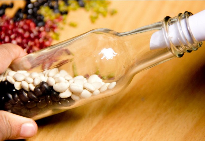 Декоративные бутылки для кухни Декоративные бутылки для кухни