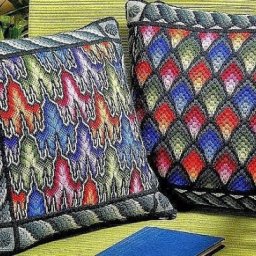 Итальянская вышивка барджелло