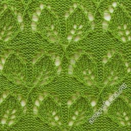 Хорошая подборка схем спицами