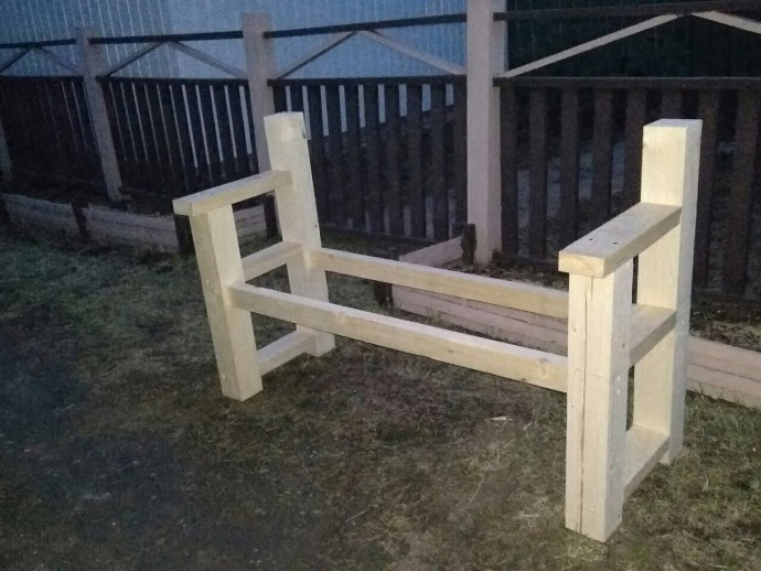 Скамейка своими руками
