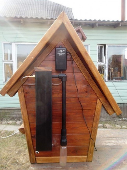 Самодельный коптильный домик на дачу