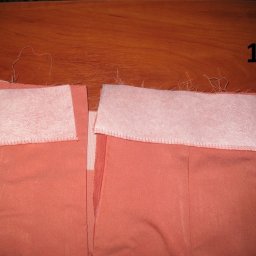 Мастер-класс по пришиванию обтачки к поясу юбки с застежкой на потайную молнию