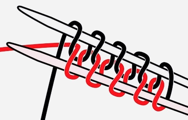 ​Набираем петли по методу Джуди Беккер