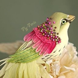 Невероятно красивые текстильные броши