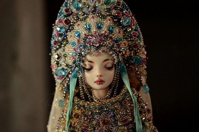 Невероятные куколки в кокошниках Невероятные куколки в кокошниках