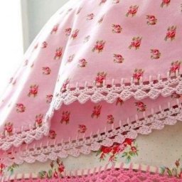 Обвязка края крючком