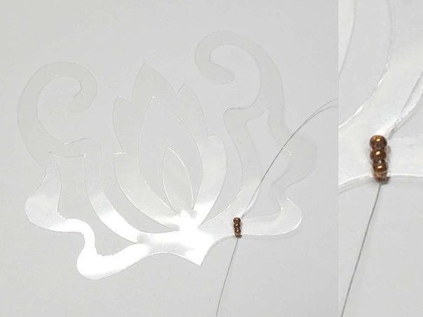 Шикарное колье из бисера