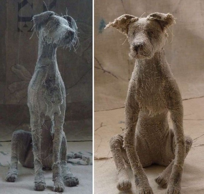 ​Собаки из ветоши: идеи для вдохновенного творчества