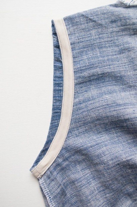 ​Техника обработки проймы косой бейкой