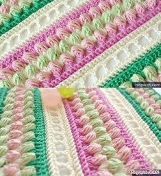 Узор для толстого уютного коврика