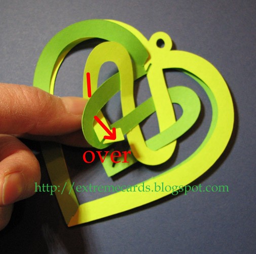 Валентинка "Кельтский узел"