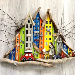 Домики из коряг