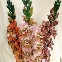 ​Гладиолус из бисера