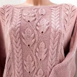 ​Изумительно красивый узор с цветами