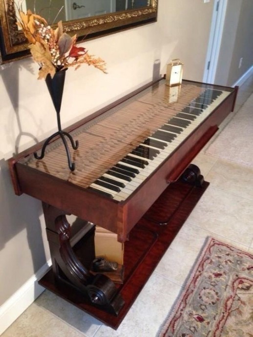 Преображение старого рояля или пианино