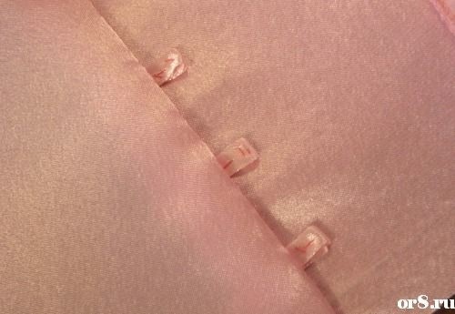 Как сделать шнуровку на платье