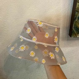 Прозрачные летние панамы