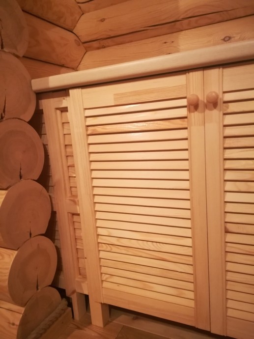 Кухонная зона в бане