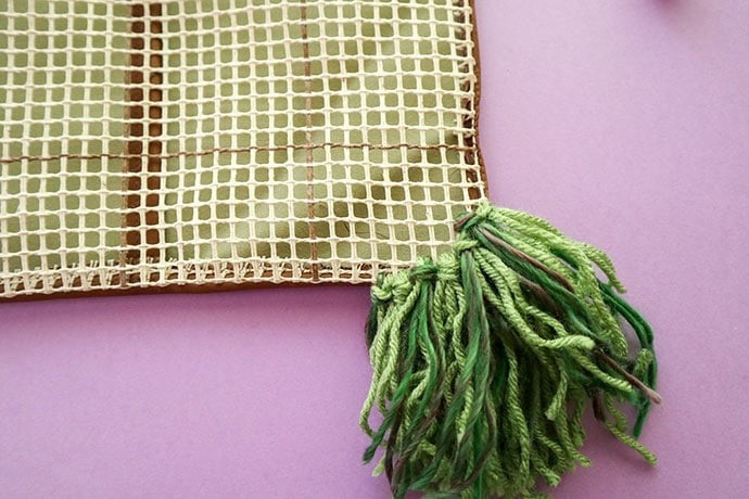 Лохматый чехол на подушку Лохматый чехол на подушку