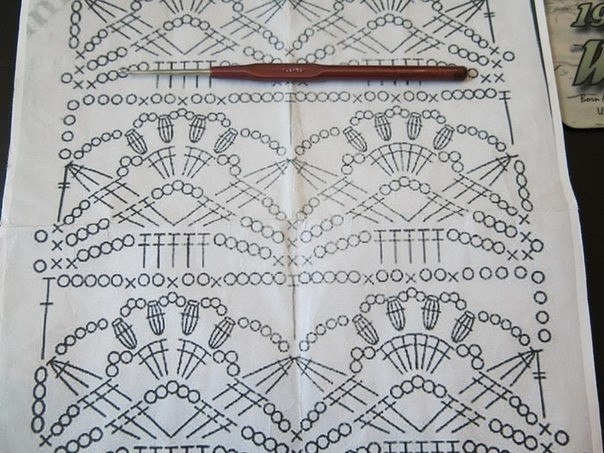 Очень красивый узор крючком