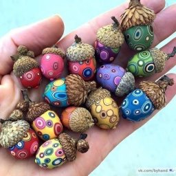 ​Разукрашиваем жёлуди
