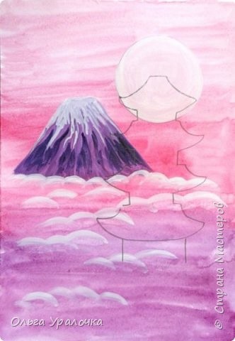 Рисуем японские мотивы