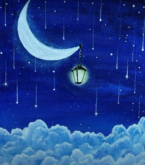 Рисуем звездопад