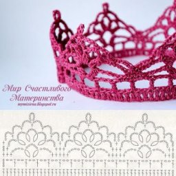 Схемы корон для ваших принцесс