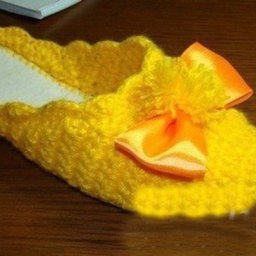 Вяжем домашние тапочки: мастер-класс