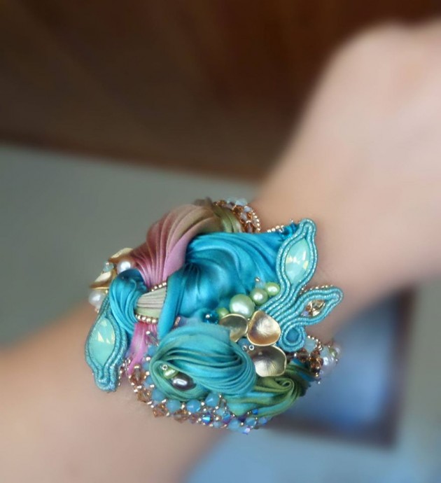 Идеи прекрасных украшений шибори + мастер-класс Идеи прекрасных украшений шибори + мастер-класс