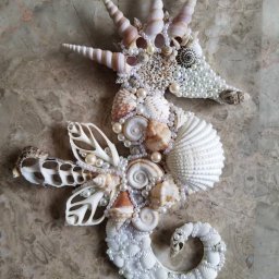 Идеи создания очень красивых фигурок из ракушек