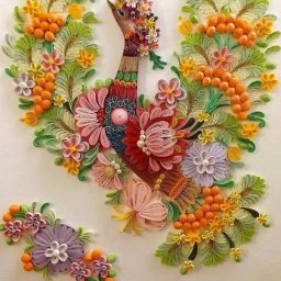 Изумительные работы в технике квиллинга