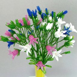 Колокольчики из бисера