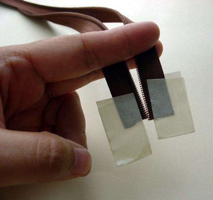 Возвращение бегунка на молнию Возвращение бегунка на молнию