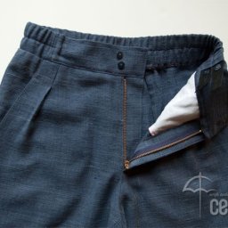 Пояс брюк на регулируемой резинке