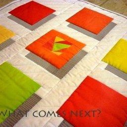 Объемные рисунки в технике пэчворк