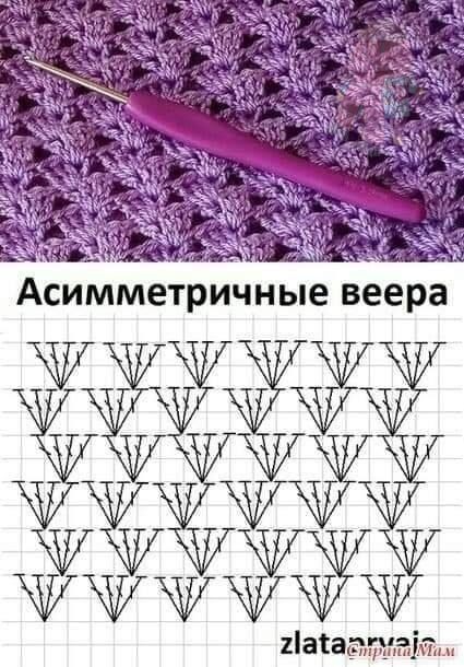 ​Невероятно красивые узоры крючком